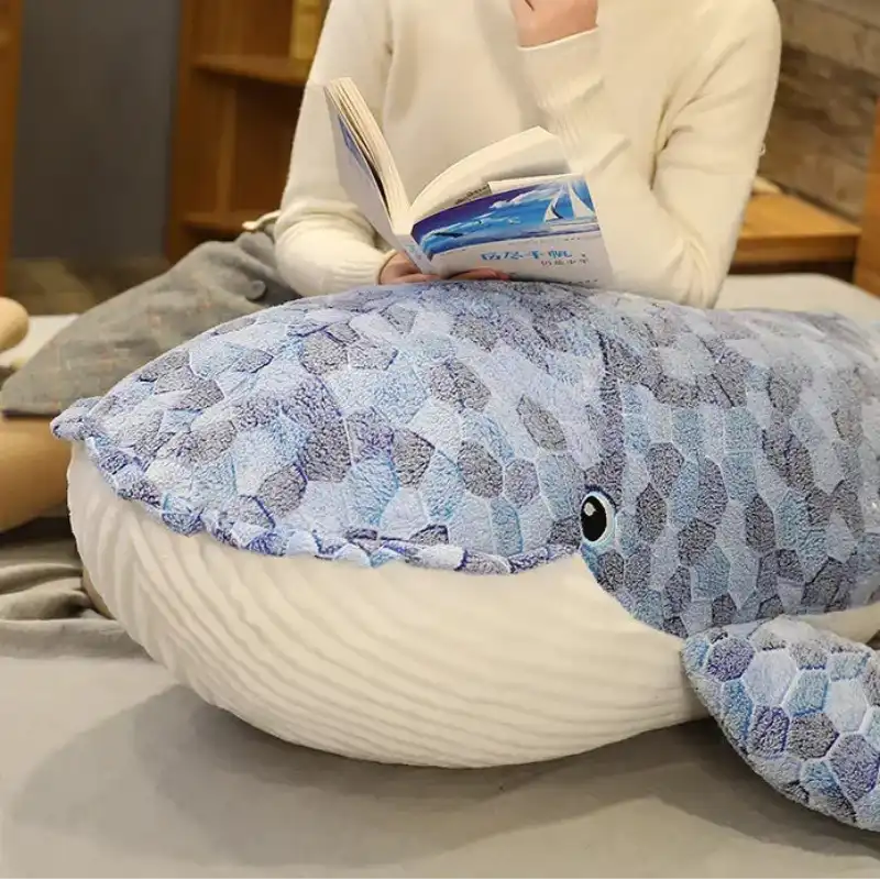 Peluche Géante Baleine - 90cm