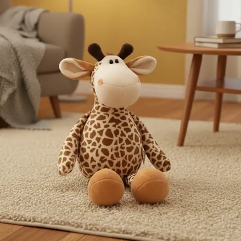 Peluche Girafe Attentive - 25cm
