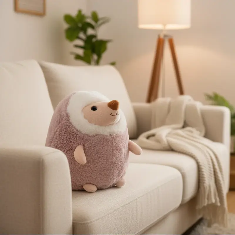 Peluche Hérisson Boule - 25cm