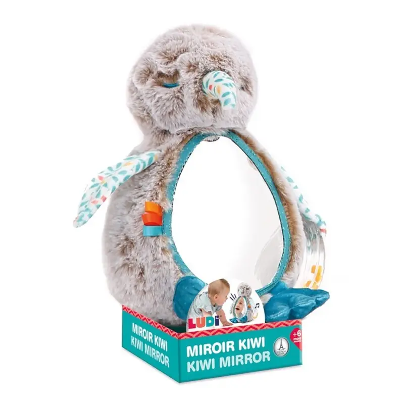 Peluche Kiwi con Espejo Sensorial - Ludi