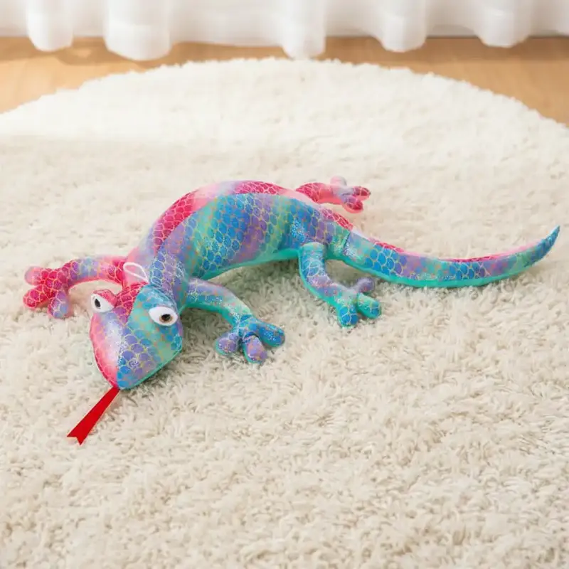 Peluche Lézard Coloré - 55cm