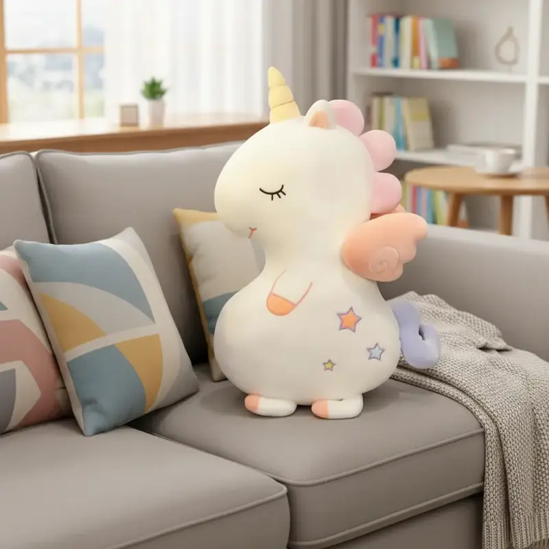 Peluche Licorne Rêveuse - 50cm