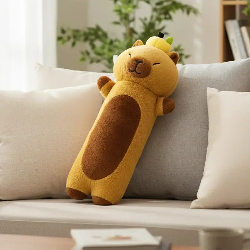 Peluche Long Capybara - 65cm