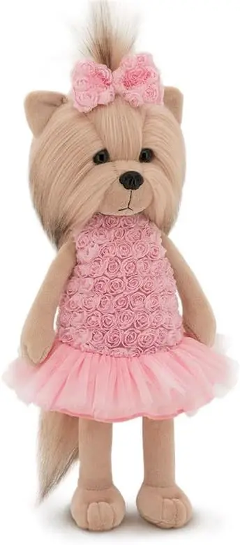 Peluche lucky yoyo mezcla de rosas perrito - orange toys ld3_036