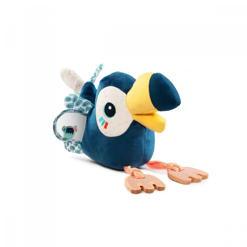Peluche multiactividad pablo tucán - lilliputiens li83268