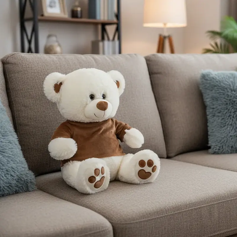 Peluche Ourson Habillé - 30cm