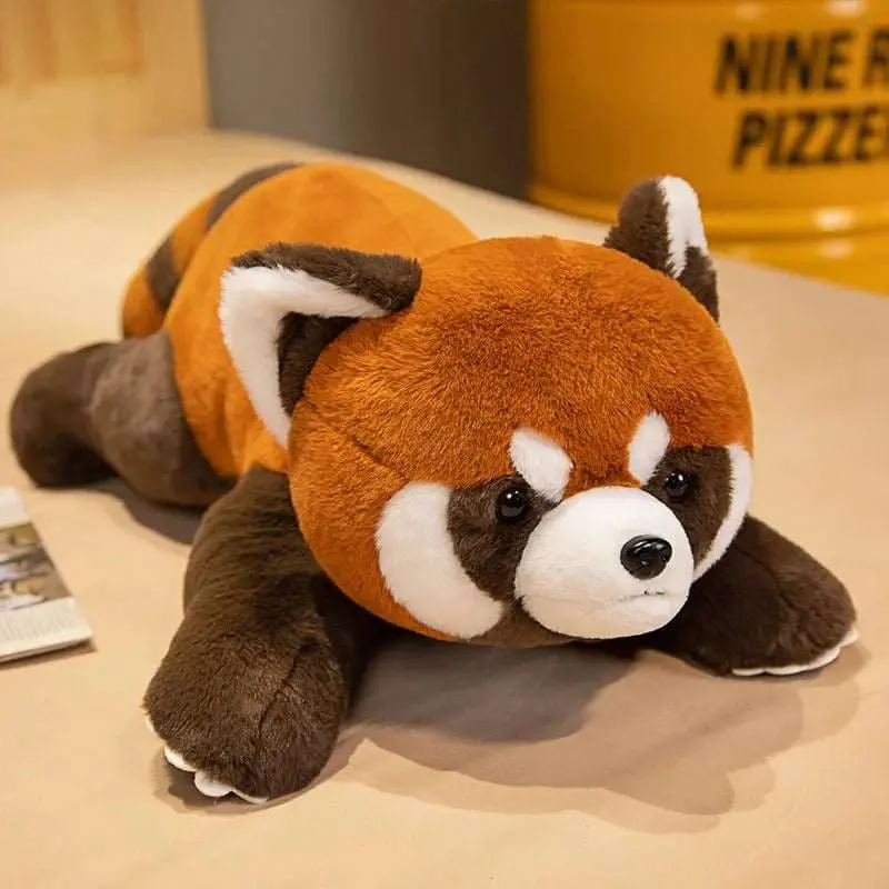 Peluche Panda Roux Fatigué - 30cm