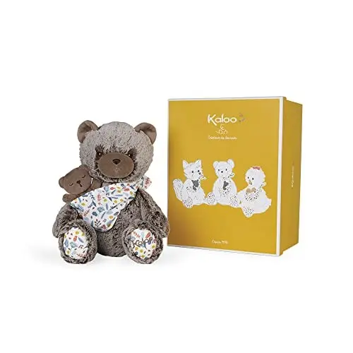 Peluche papá oso oscar 35cm - kaloo k971002