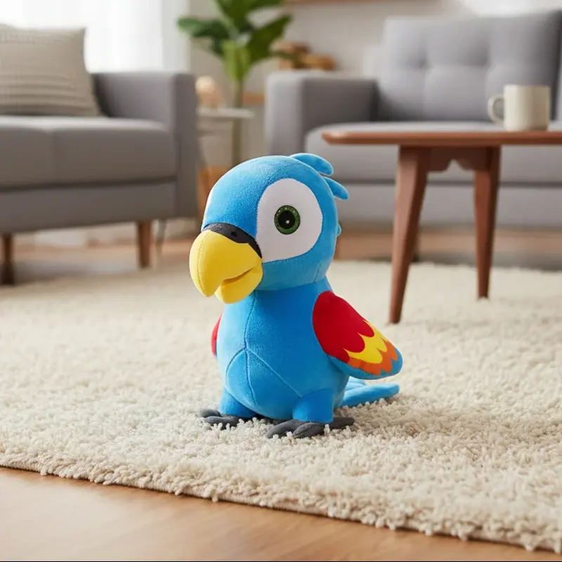 Peluche Perroquet Rapide - 30cm