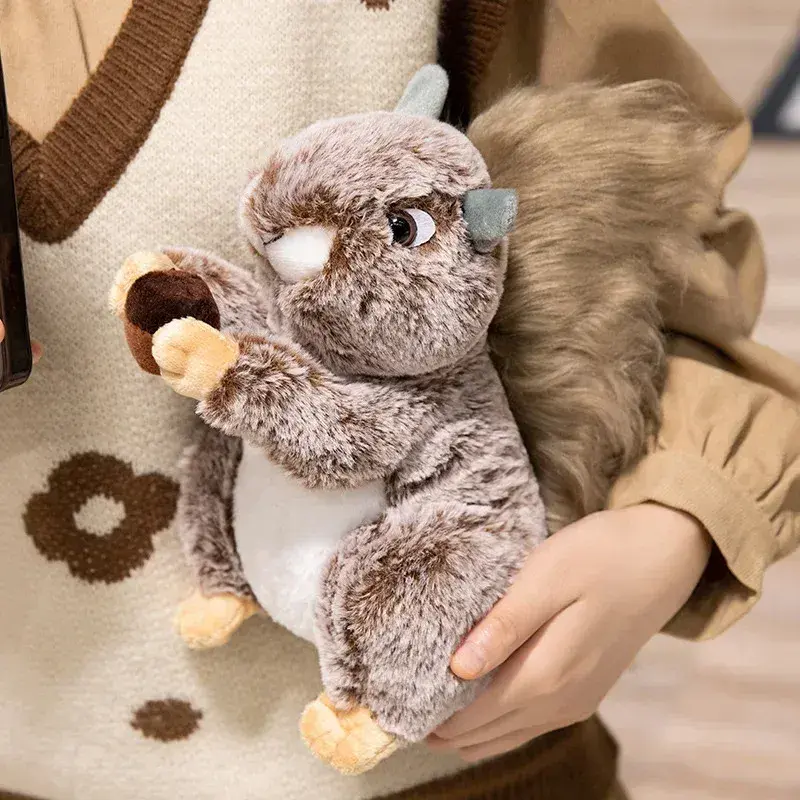 Peluche Petit Écureuil - 20cm