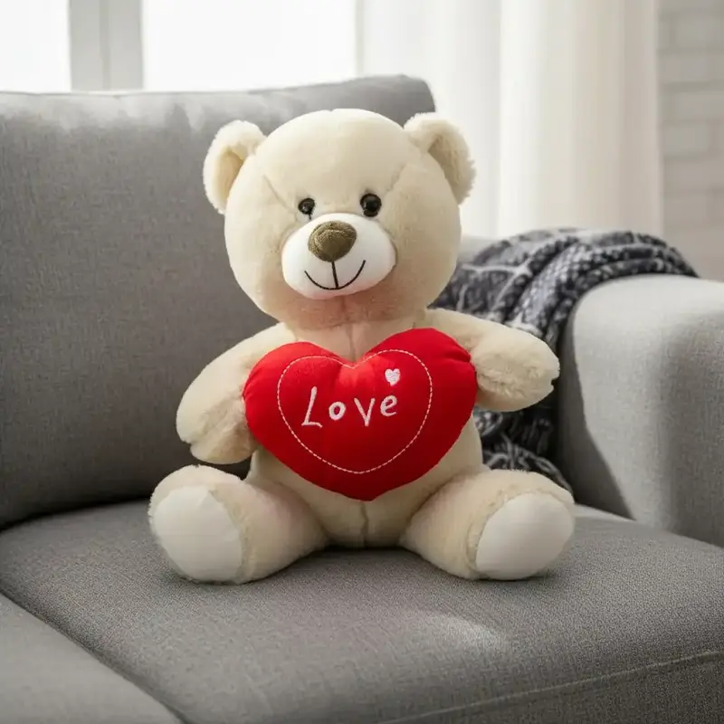 Peluche Petit Nounours Love - 30cm