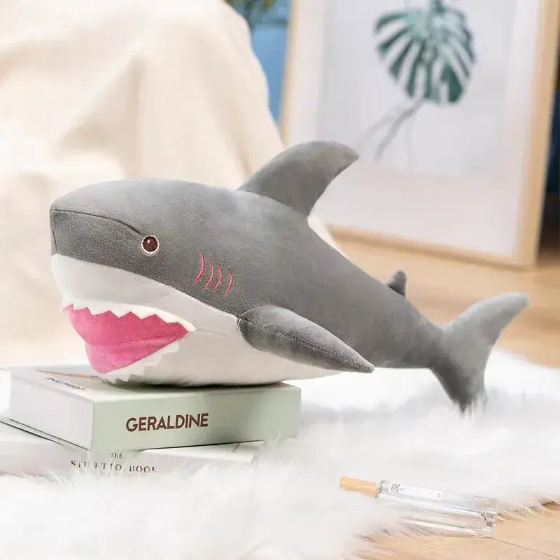 Peluche Requin Gris - 50cm