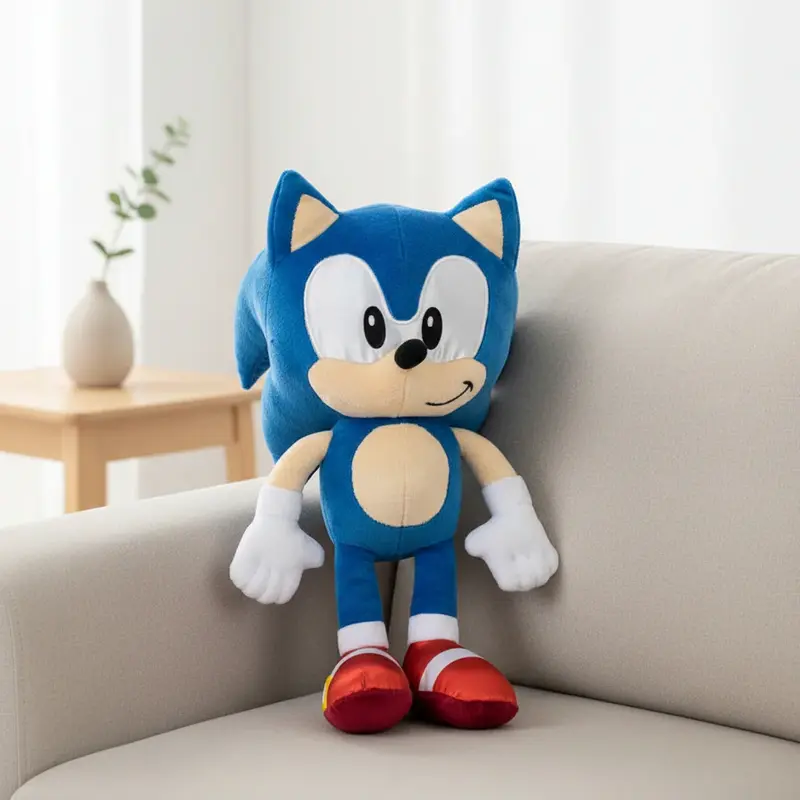 Peluche Sonic Bleu – 30 cm