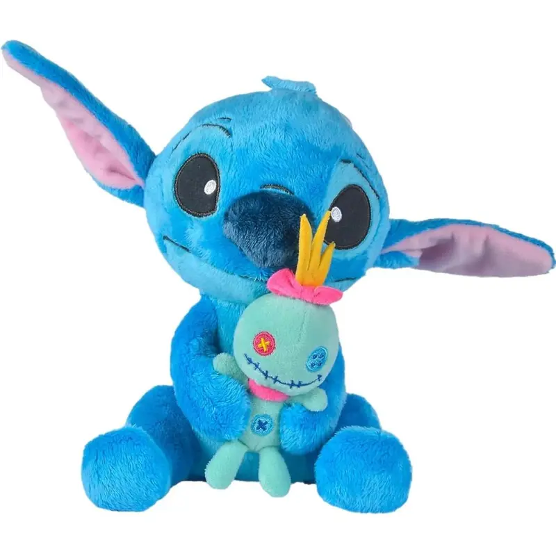Peluche stitch 25 cm con Scrump Disney