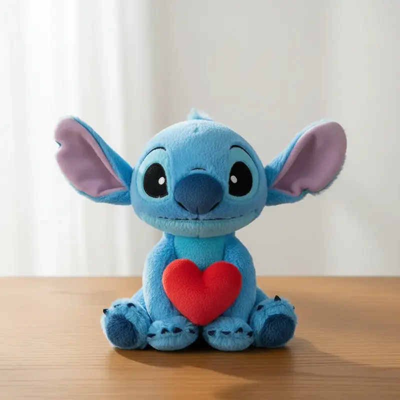 Peluche Stitch Cœur – 25 cm