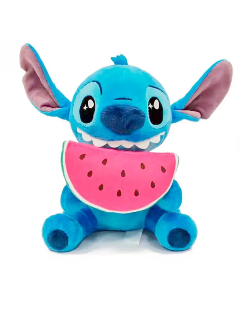 Peluche stitch con sandía 25 cm - simba