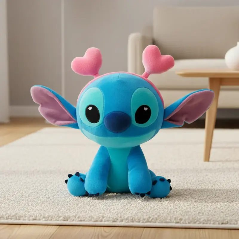 Peluche Stitch Romantique – 25 cm
