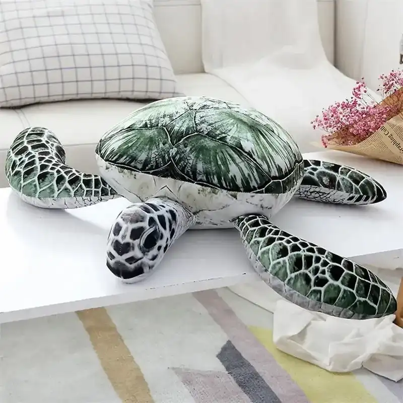 Peluche Tortue de Mer - 45 à 55cm