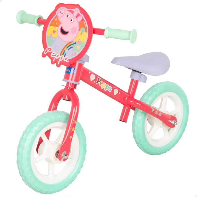 Peppa Pig Bicicleta sin pedales regulable en altura máx. 20 kg