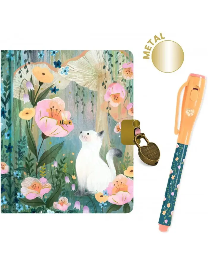 Pequeño cuaderno secreto kendra y rotulador mágico - Djeco