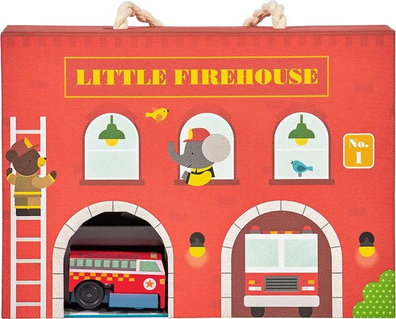 Pequeño parque de bomberos - petit collage (ptc527)