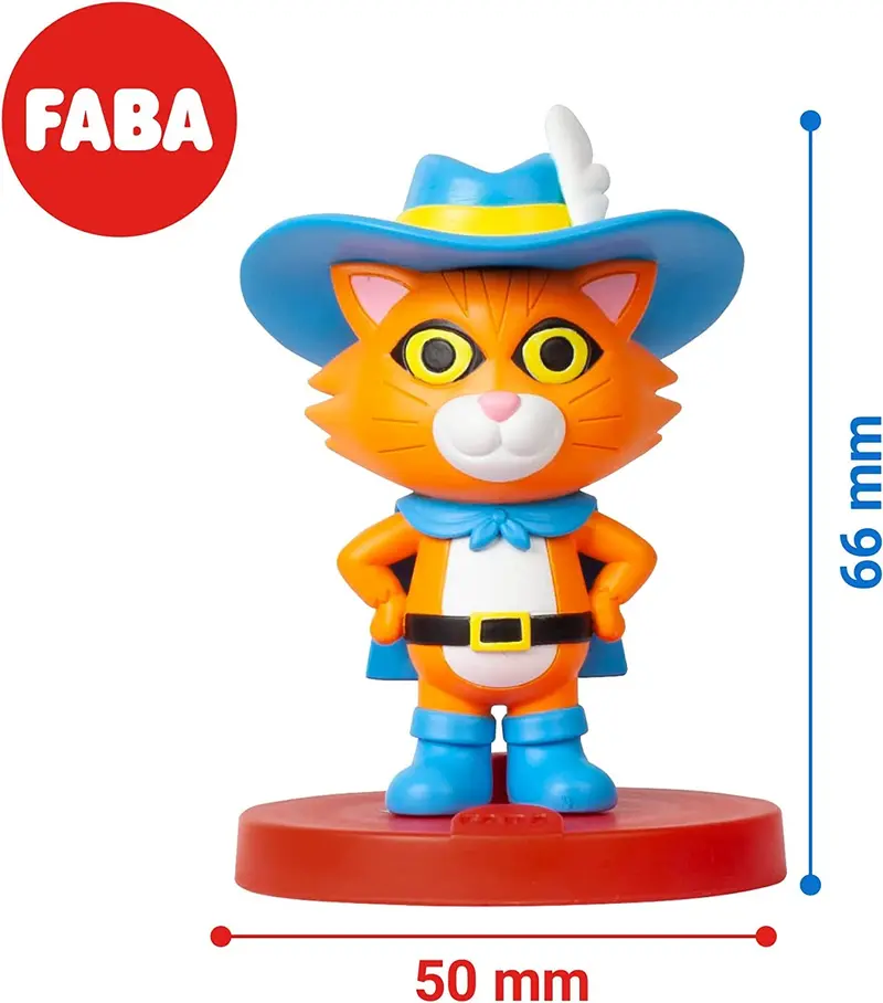 Personaje Sonoro El Gato con Botas y El Tesoro de la Pirata Morgana – FABA FFE10003