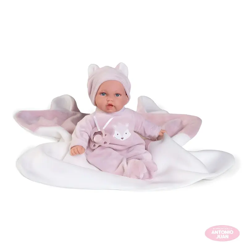 Petit Mantita Zorrito 27cm Cuerpo Blandito Primera Infancia (12439)