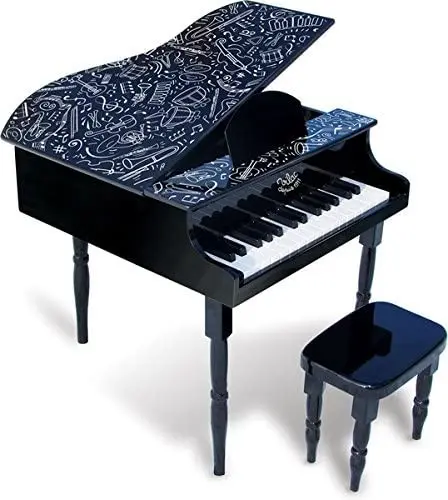 Piano de Cola de Madera Vilac | 30 Teclas con Taburete | +3 Años