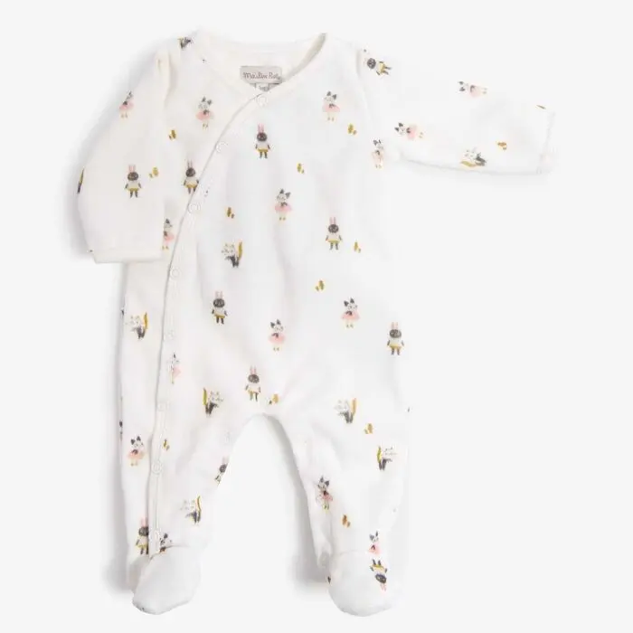 Pijama de terciopelo para bebé — Después de la Lluvia