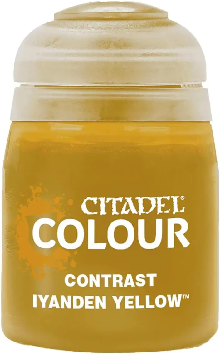 Pintura Citadel Contrast Iyanden Yellow 18 ml - Warhammer
