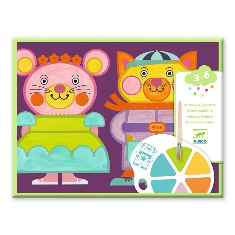 Pintura con paleta