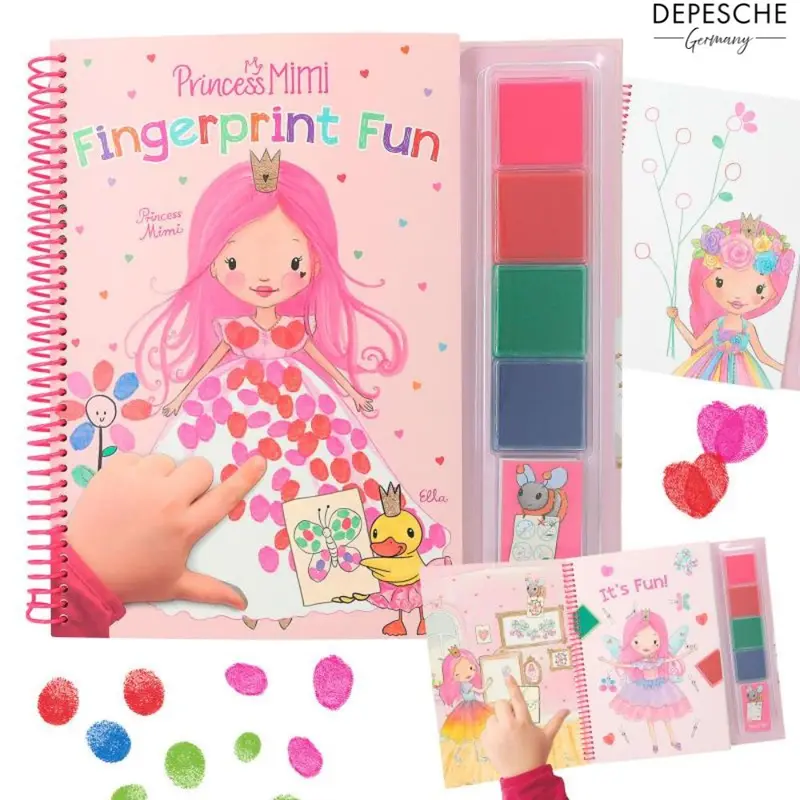 Pintura de dedos Princess Mimi Depesche