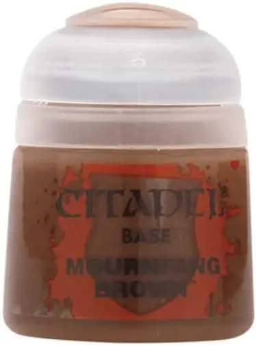 Pintura para miniaturas citadel - base mourfang brown - warhammer 21-20