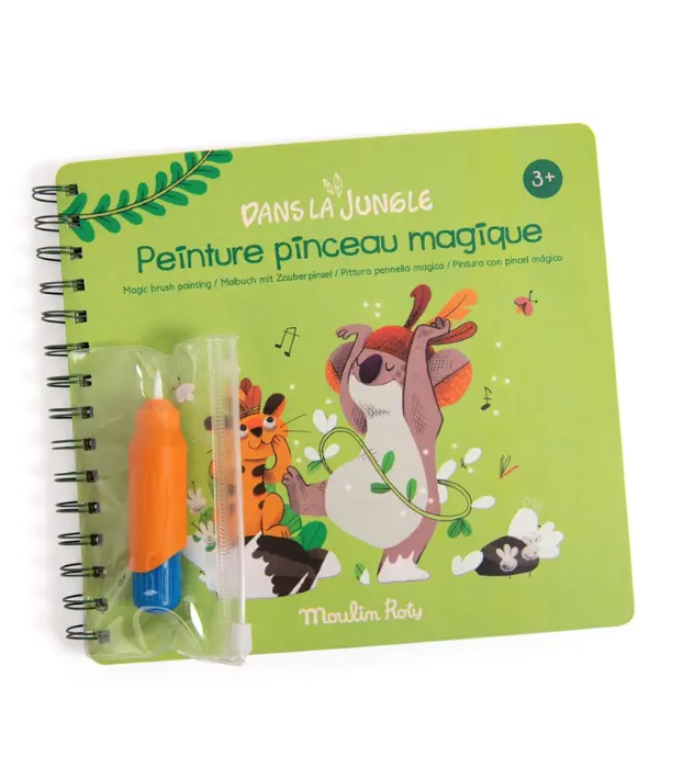 Pintura pincel mágico Jungla