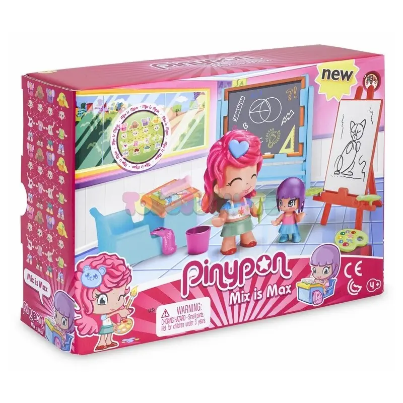 Pinypon Mix is Max, Clase de Pintura - Famosa 700014081