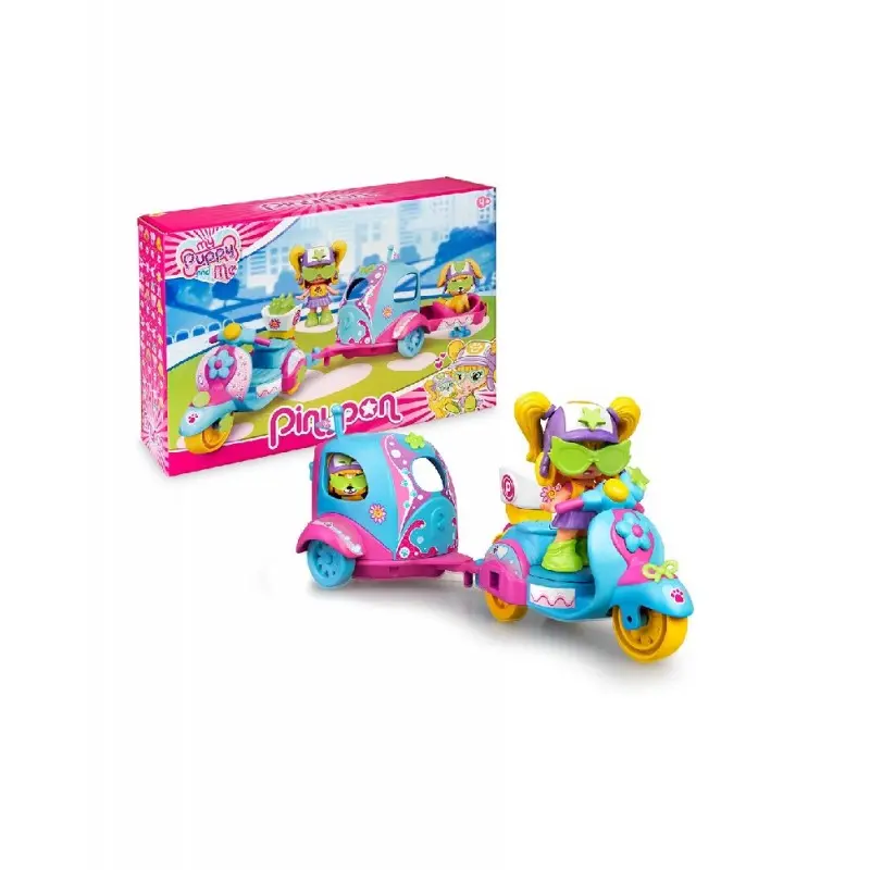 Pinypon Moto con Remolque - Famosa 700016247