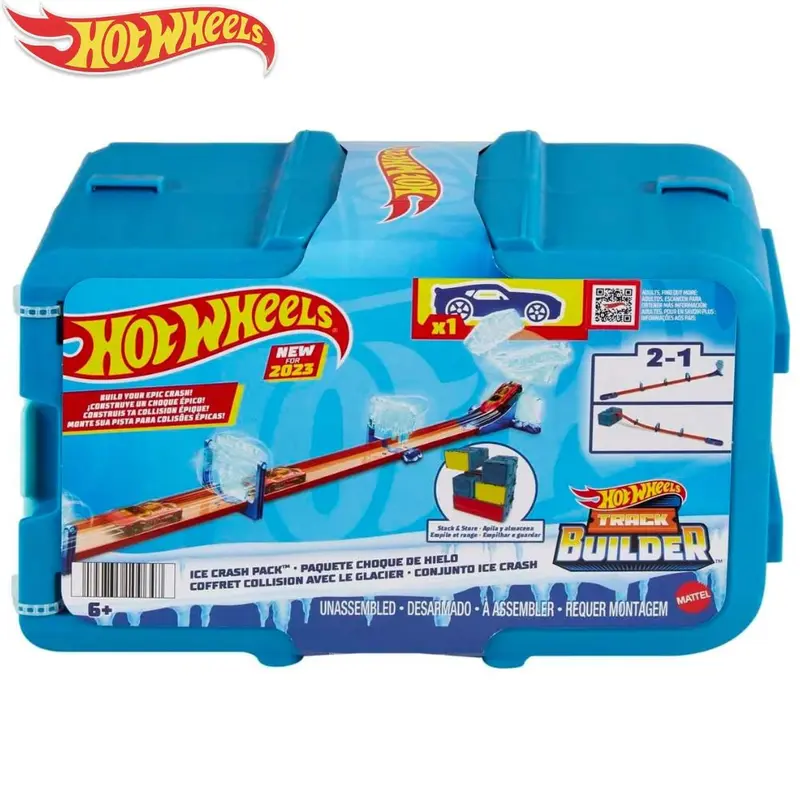 Pista Hot Wheels Track Builder Pack Choque de hielo