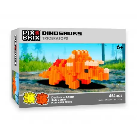 Pix Brix - Pack Triceratops