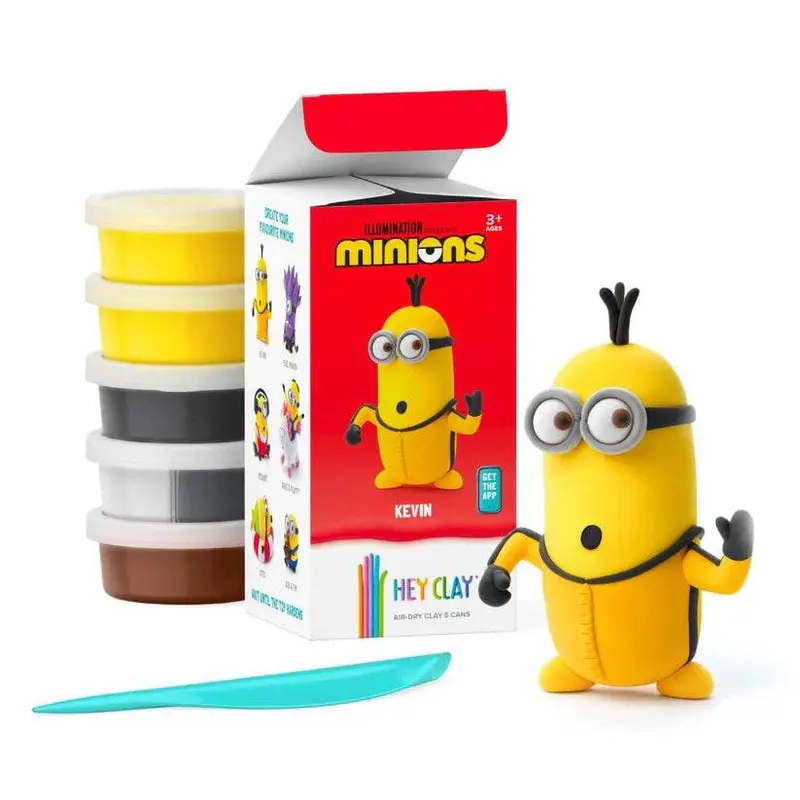 Plastilina interactiva Minions Kevin (5 botes)