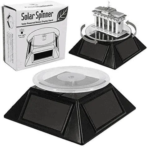 Plataforma Giratoria C/Luz Solar Para Ma