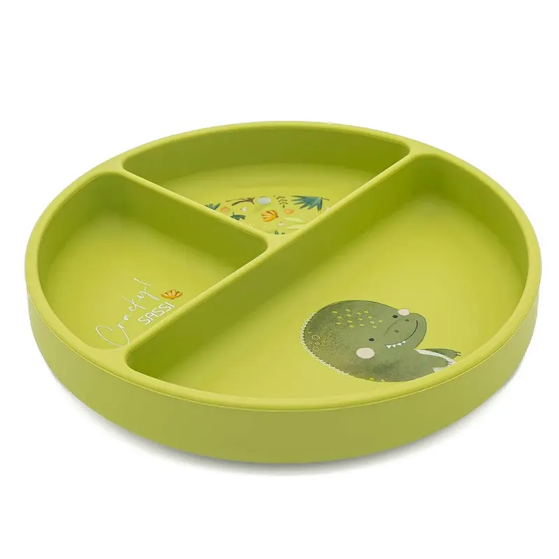 Plato de silicona - Cracky el Dinosaurio