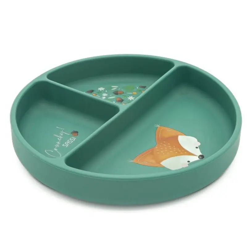 Plato de silicona - Crunchy el Zorro
