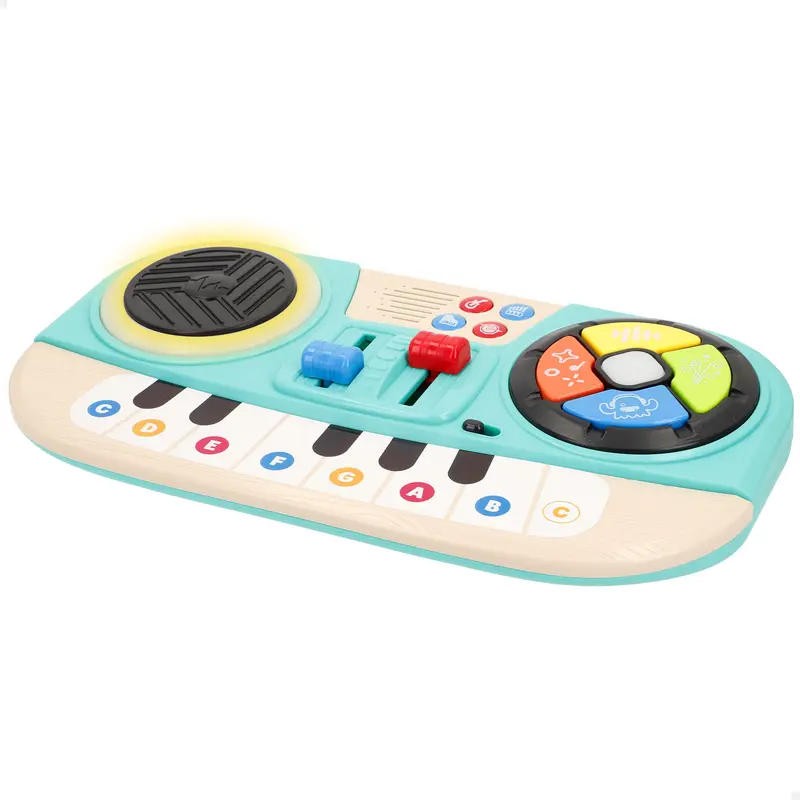 PLAY Teclado electrónico DJ infantil con luces y sonidos