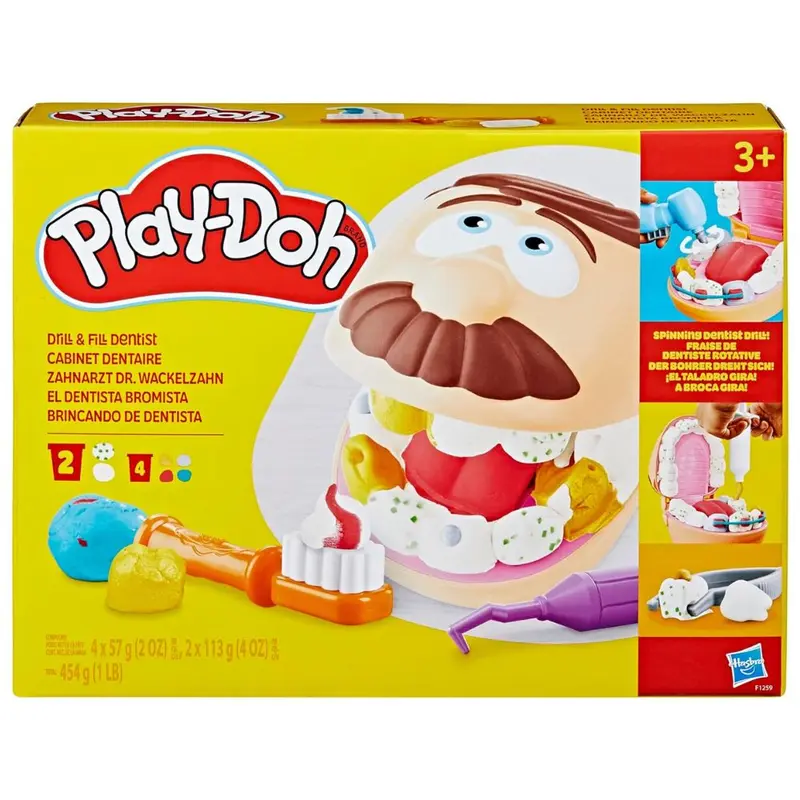Playdoh dentista bromista plastilina