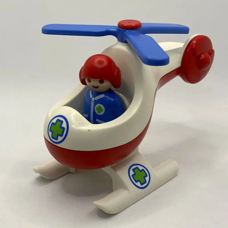 Playmobil 123 Helicóptero Salvamento