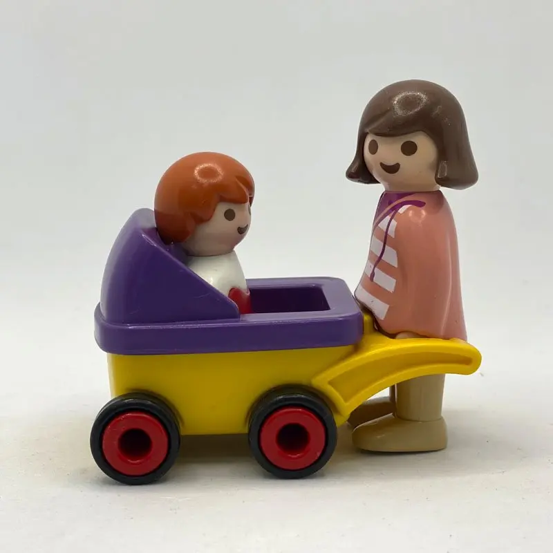 Playmobil 123 Mama y Carrito