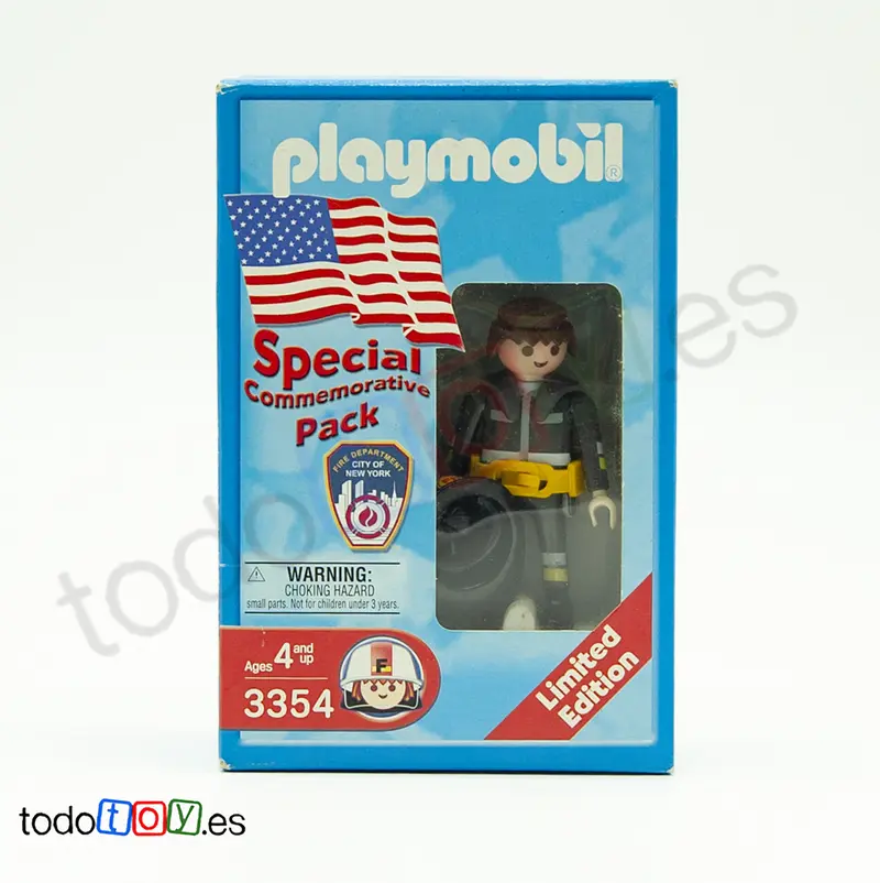 Playmobil® 3354 Bombero USA Commemorative