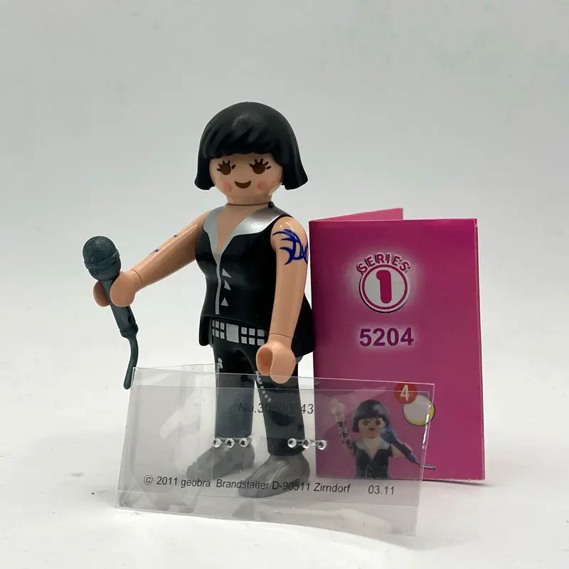 Playmobil 5204 Cantante Rock Serie 1 Chicas