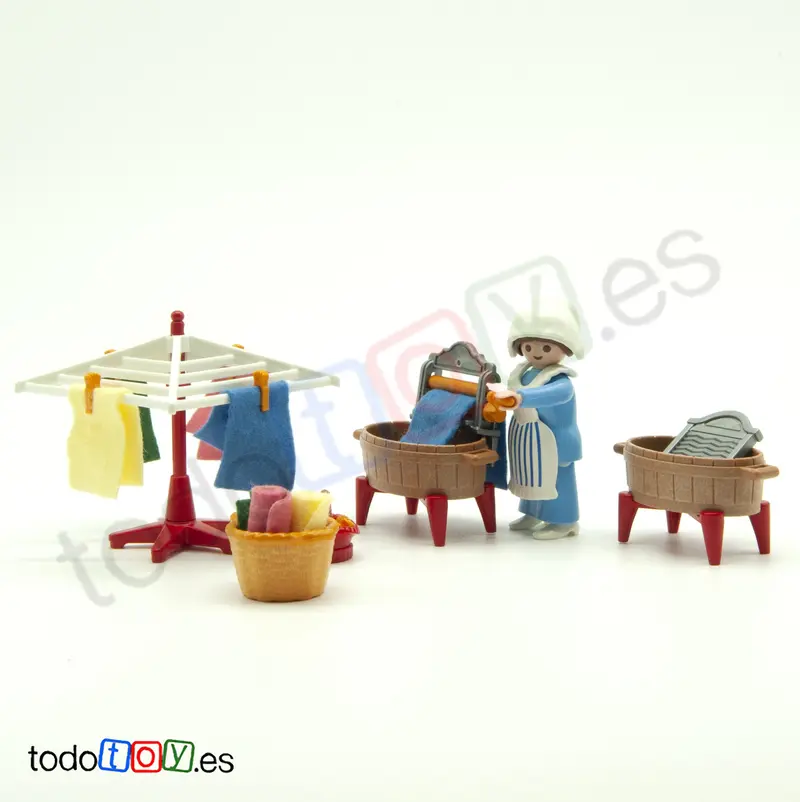 Playmobil 5407 Lavandera con Accesorios