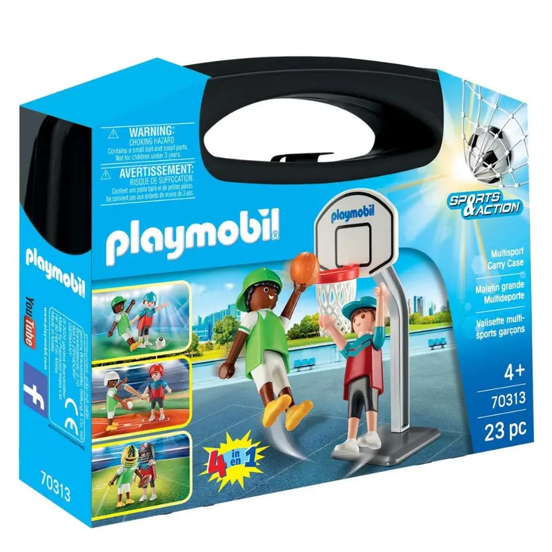 Playmobil 70313 maletín grande multideporte